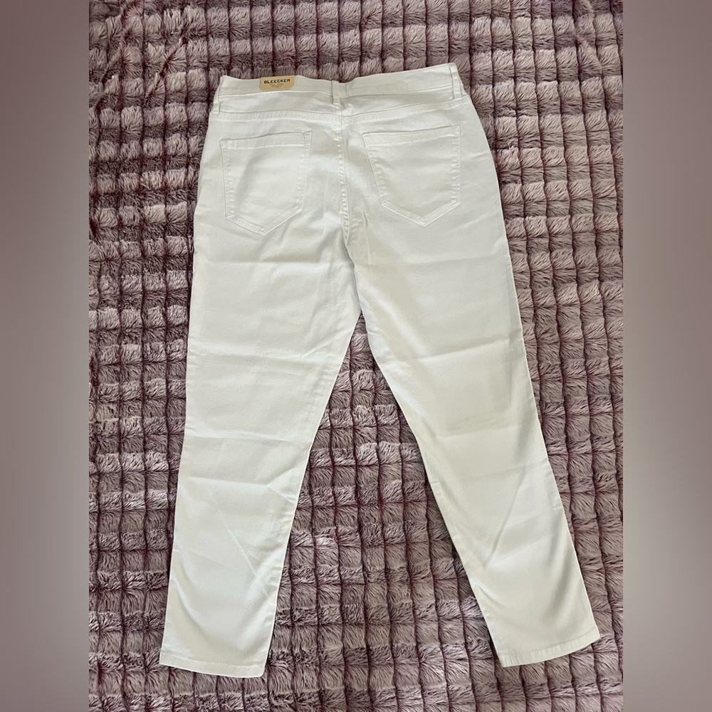 Nicole Miller Pure White Artelier Skinny Jeans - Picture 3 of 3